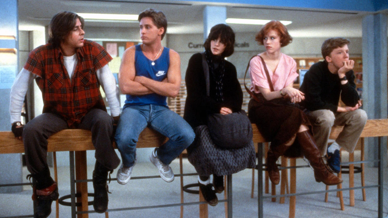  The Breakfast Club cast. 