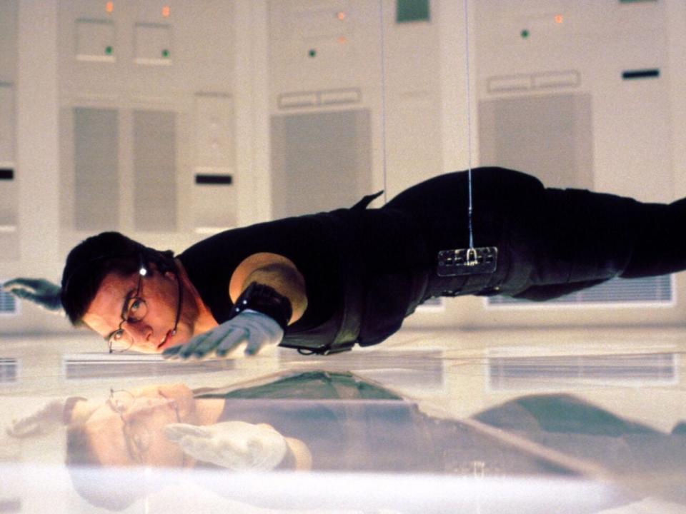 Tom Cruise as Ethan Hunt in "Mission: Impossible."