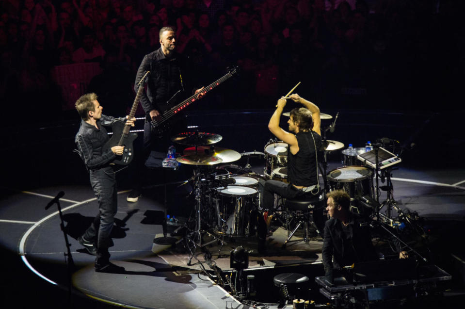 Muse may become the first British band to win twice in the category of Best Rock Album. The band won the award five years ago for The Resistance and is nominated this year for Drones. Odds of this happening: Only fair. Another English artist, James Bay, is out front.