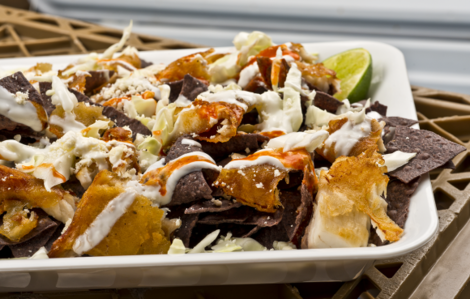 Sorry, coconut shrimp, Baja fish nachos are everyone's new favorite party food of the sea.