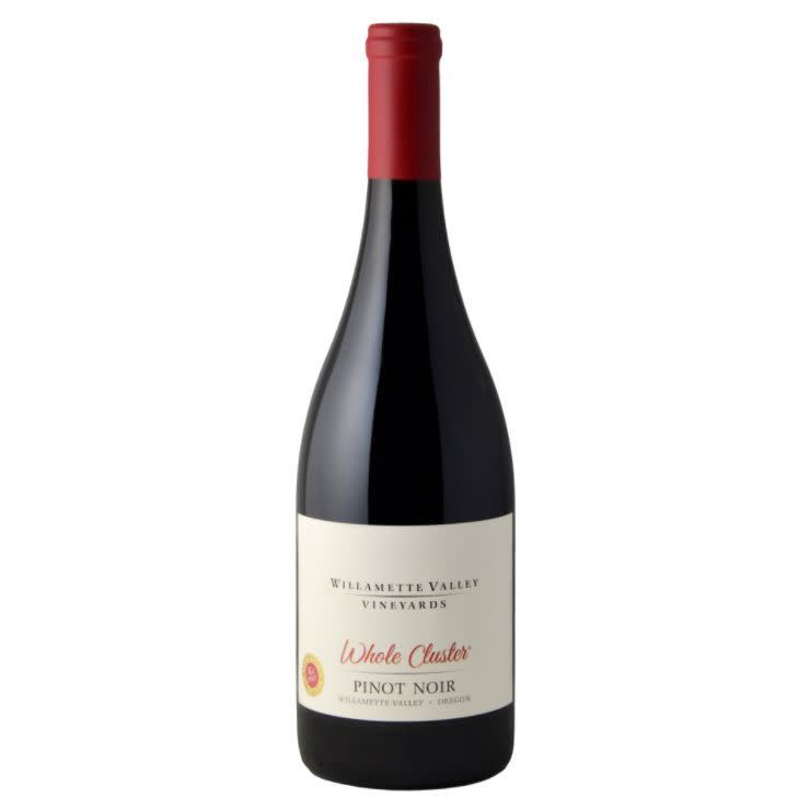 7) Willamette Valley Vineyards 2018 Whole Cluster Pinot Noir