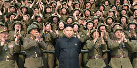 Photo non datée de Kim Jong-Un, diffusée le 24 avril dernier par la Corée du Nord. (Photo d'illustration) - -