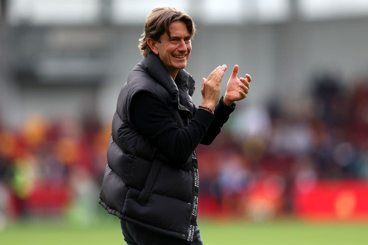 Brentford boss Thomas Frank believes a turnaround for Chelsea could happen quickly (Kieran Cleeves/PA) (PA Wire)