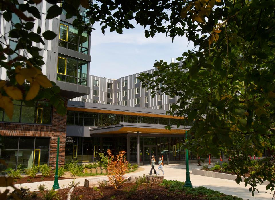 Unthank Hall on the University of Oregon campus will house athletes as part of Athlete Village for the World Athletics Championships in July 2022.