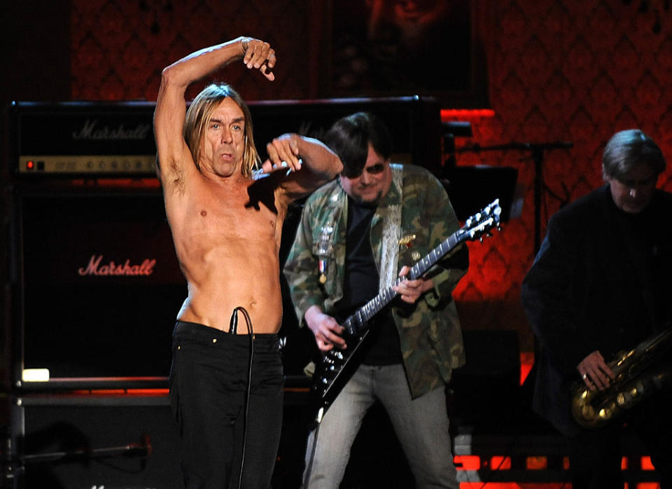 Iggy Pop RRHOF