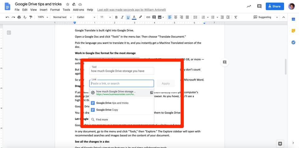 Google Drive tips and tricks 16