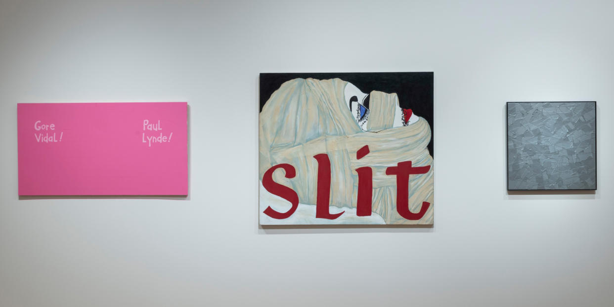 Artwork from John Waters' collection on view at the Baltimore Museum of Art. (Baltimore Museum of Art)