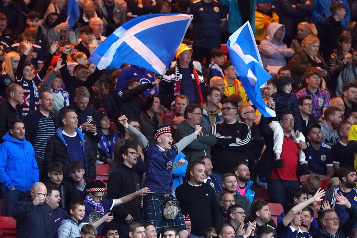Success for Scotland in the European football championships could provide a fillip to retail, he said. <i>(Image: Andrew Milligan/PA)</i>