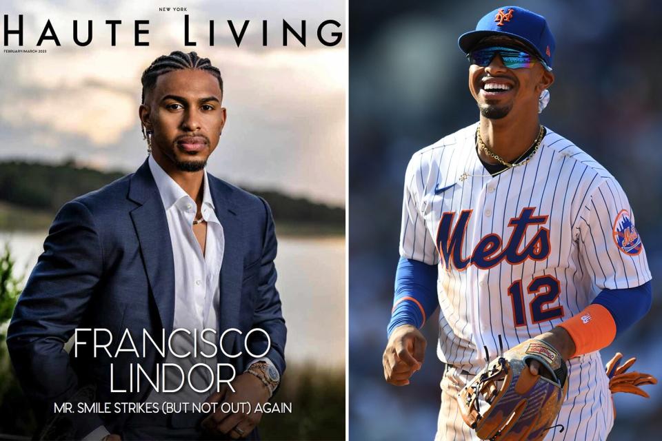 Francisco Lindor Appears in Haute Magazine