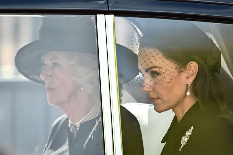 Camilla joined by Kate, Princess of Wales