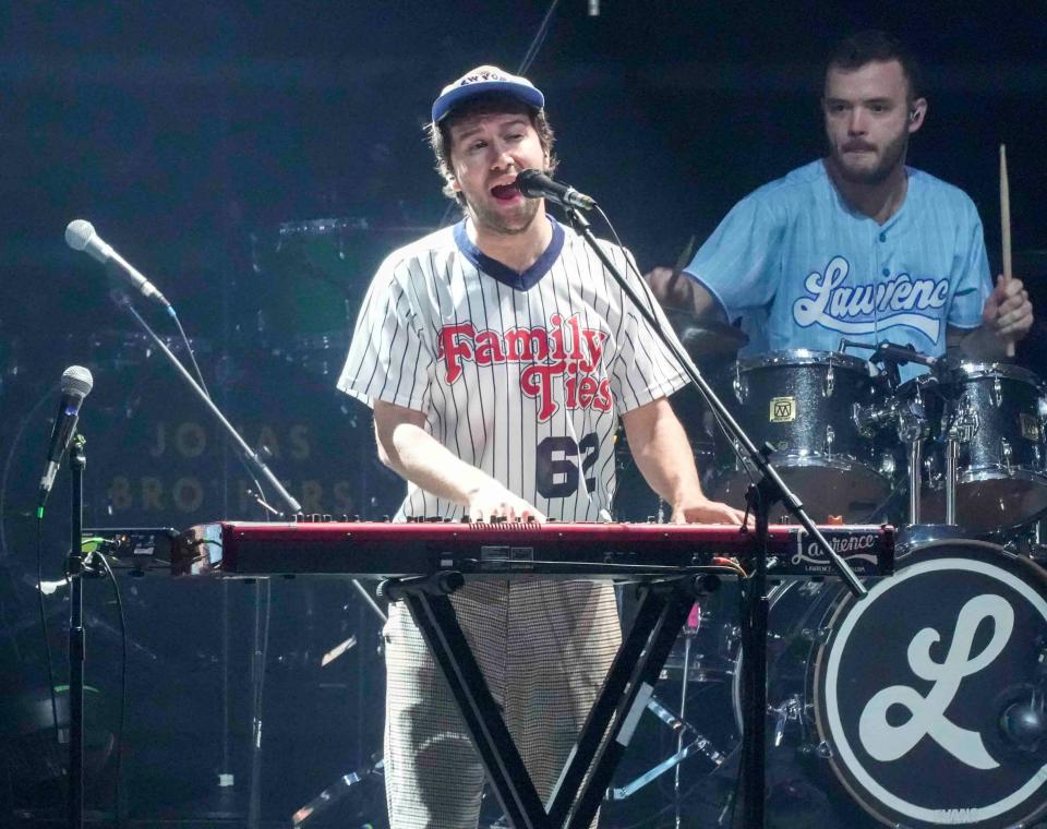 Lawrence performs Monday, Nov. 20, 2023, at Fiserv Forum in Milwaukee. Ebony Cox / Milwaukee Journal Sentinel