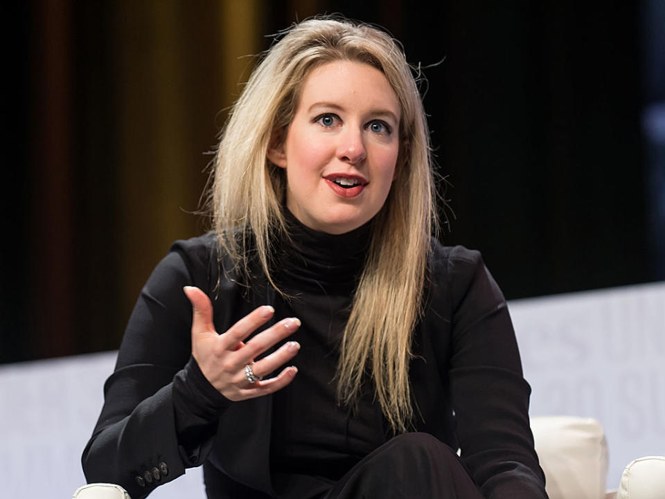 Founder & CEO of Theranos Elizabeth Holmes attends the Forbes Under 30 Summit at Pennsylvania Convention Center on Oct. 5, 2015 in Philadelphia, Pennsylvania.<span class="copyright">Gilbert Carrasquillo—Getty Images</span>