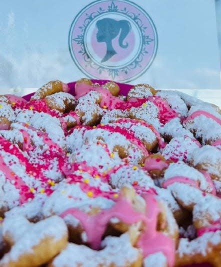The 2023 Kentucky State Fair will be serving Paulette’s Food Service's Barbie Funnel Cakes