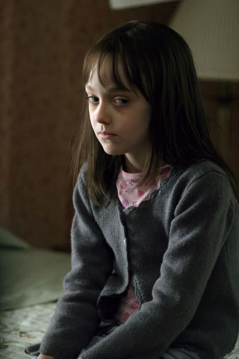 Then: Dakota Fanning in 'Hide and Seek'