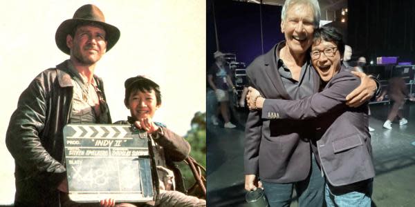 Indiana Jones: Ke Huy Quan habla de la conmovedora reunión con Harrison Ford en la D23