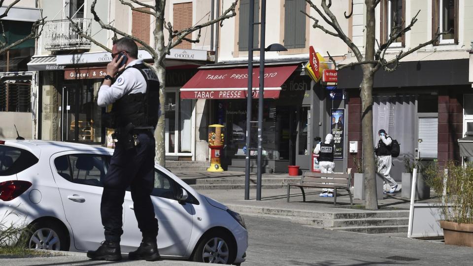 Der Tatort in Romans-sur-Isère.