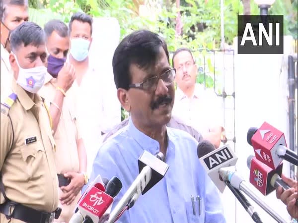 Shiv Sena leader Sanjay Raut (Photo/ANI)