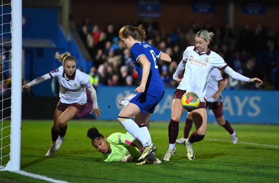 Keating made a stunning double save in stoppage time to prevent an equaliser (Getty Images)