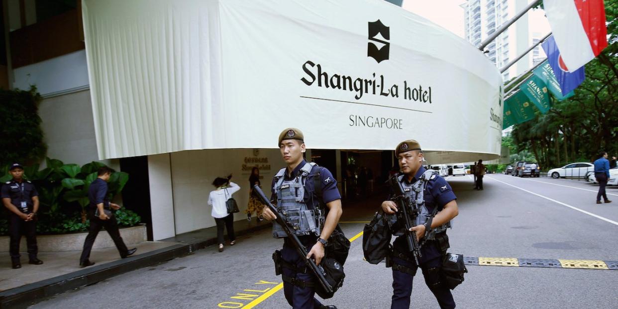 Gurkha Gurkhas Singapore Nepal guards soldiers