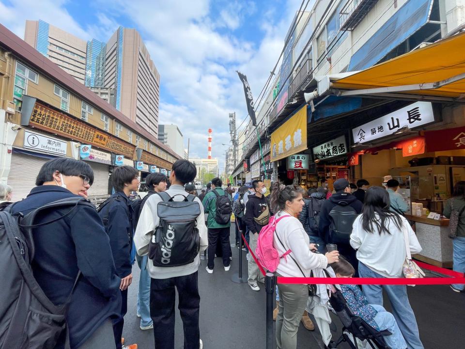 Tokyo's Tsukiji Market.