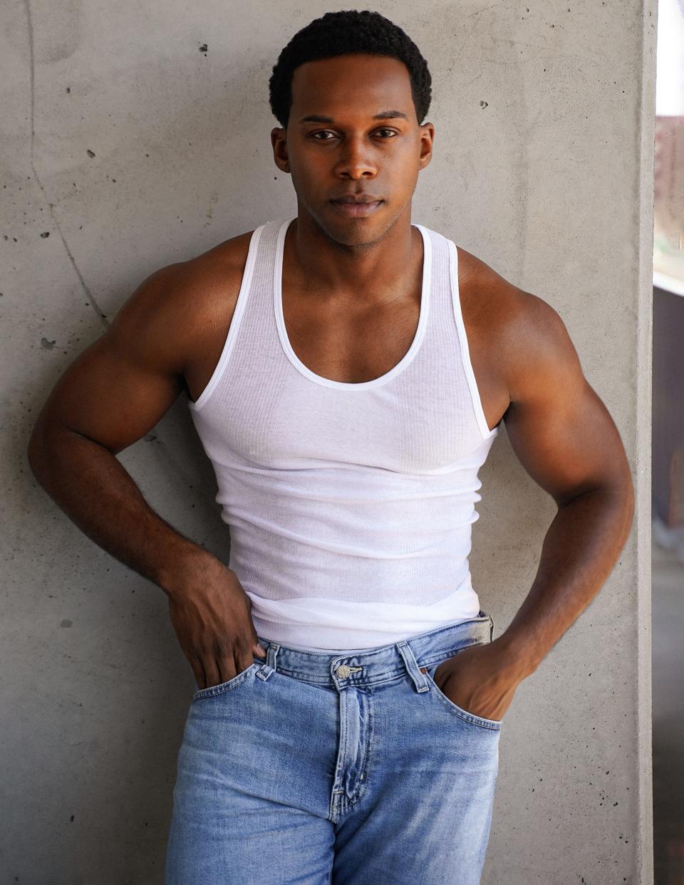 Model-turned-actor Akono Dixon.