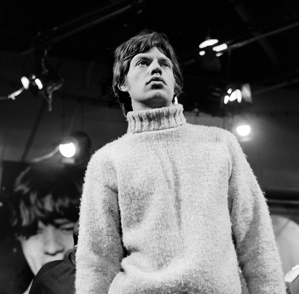 The rock 'n&nbsp;roll star during a rehearsal in 1965.