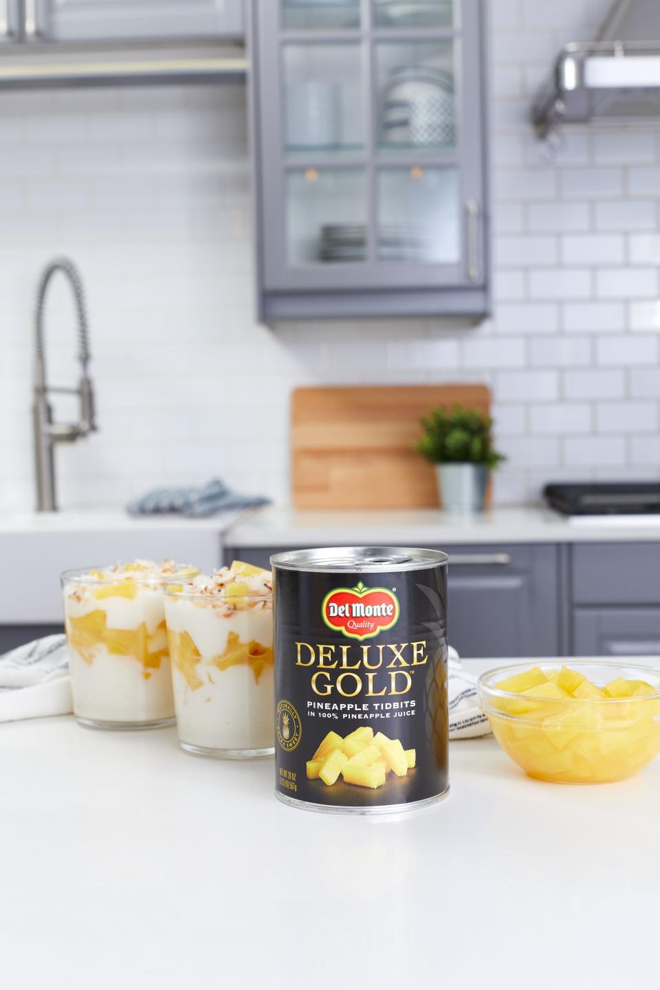 <p><strong>Del Monte</strong></p><p>Amazon</p><p><strong>$17.88</strong></p><p><a href="https://www.amazon.com/Del-Monte-Canned-Pineapple-Chunks/dp/B088CM8H8B/ref=sr_1_1?tag=syn-yahoo-20&ascsubtag=%5Bartid%7C10055.g.5147%5Bsrc%7Cyahoo-us" rel="nofollow noopener" target="_blank" data-ylk="slk:Shop Now;elm:context_link;itc:0;sec:content-canvas" class="link ">Shop Now</a></p><p>This canned pineapple stands out because it is picked at its peak, naturally sweet and with no added sugar and ready to eat straight out of the can. It packs 45mg of Vitamin C (compared to 18mg in other canned pineapples), according to the company. The best thing about pineapple is that it can be paired with almost anything. Try adding it to pizza, as a yogurt or cottage cheese topper, maybe even stir-fry - the possibilities are endless.</p>