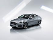 <p>Rear-wheel drive is standard, and all-wheel drive is an option. <a rel="nofollow noopener" href="https://www.caranddriver.com/reviews/a15097939/2017-jaguar-xe-20d-awd-tested-review/" target="_blank" data-ylk="slk:The 2.0-liter turbo-diesel;elm:context_link;itc:0;sec:content-canvas" class="link ">The 2.0-liter turbo-diesel</a> has been dropped, as has the sweet supercharged 3.0-liter V-6 that powered the range-topping XE S model.</p>