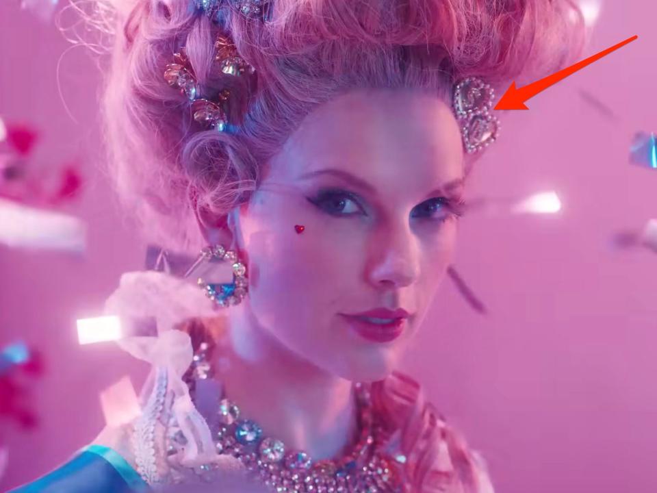 taylor swift bejeweled music video easter egg