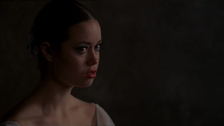 Summer Glau as the prima ballerina in the Angel episode "Waiting in the Wings"