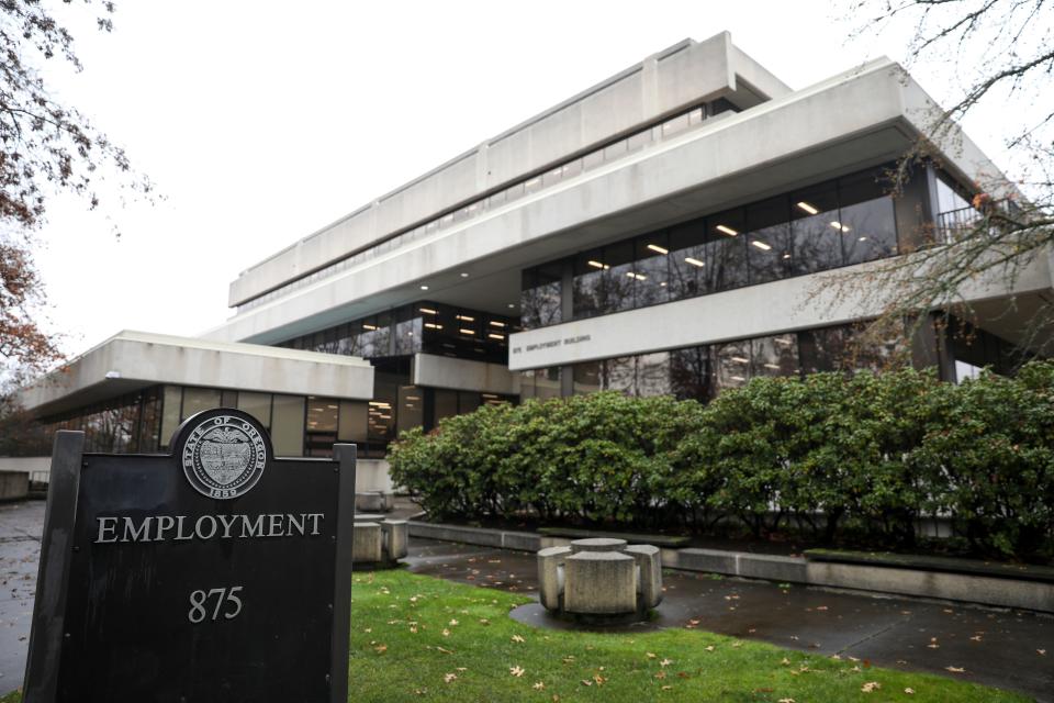 Oregon Employment Department on Wednesday, Nov. 22, 2023 in Salem, Ore.