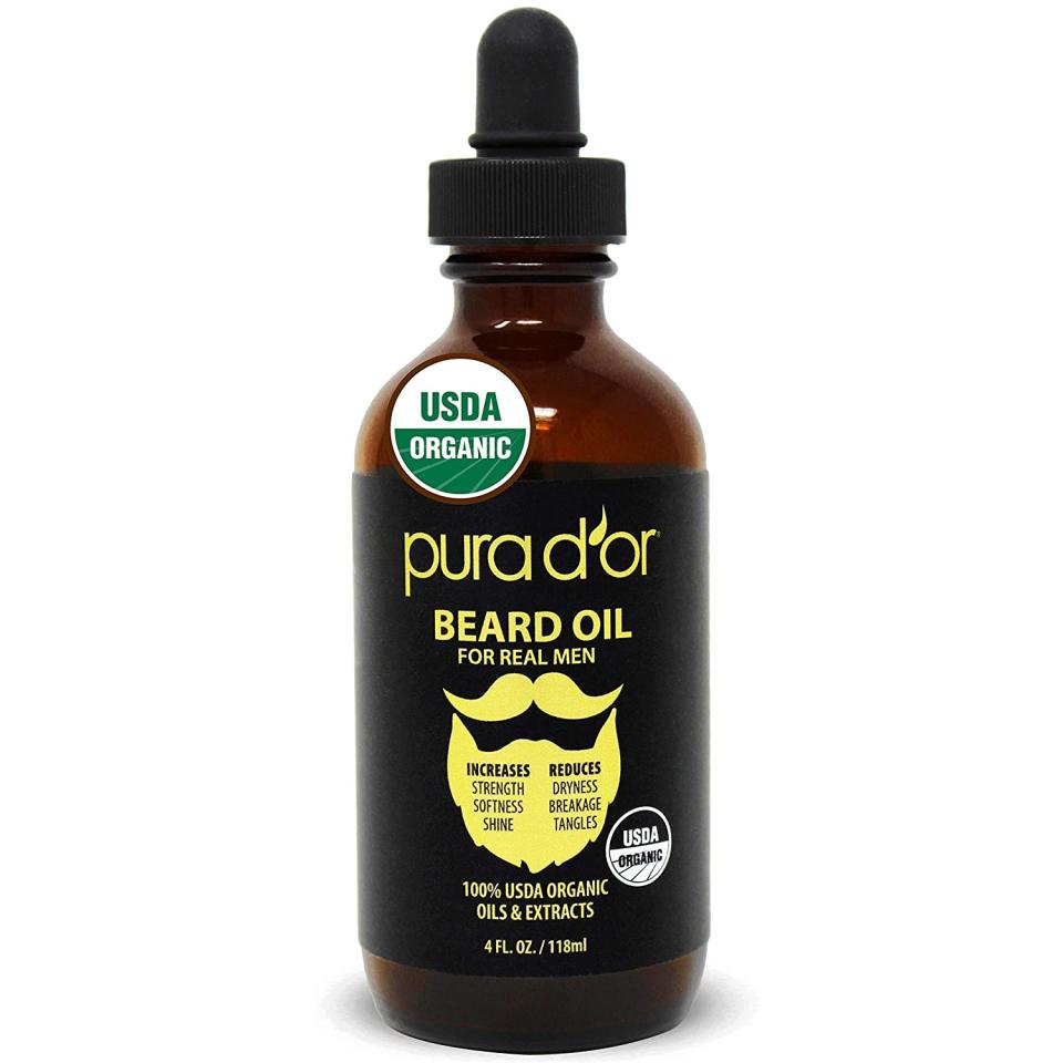 Pura d'Or Beard Oil; beard oil vs balm