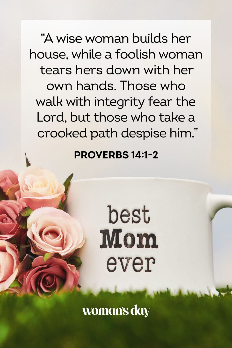 mothers day bible verses proverbs 14 1 2