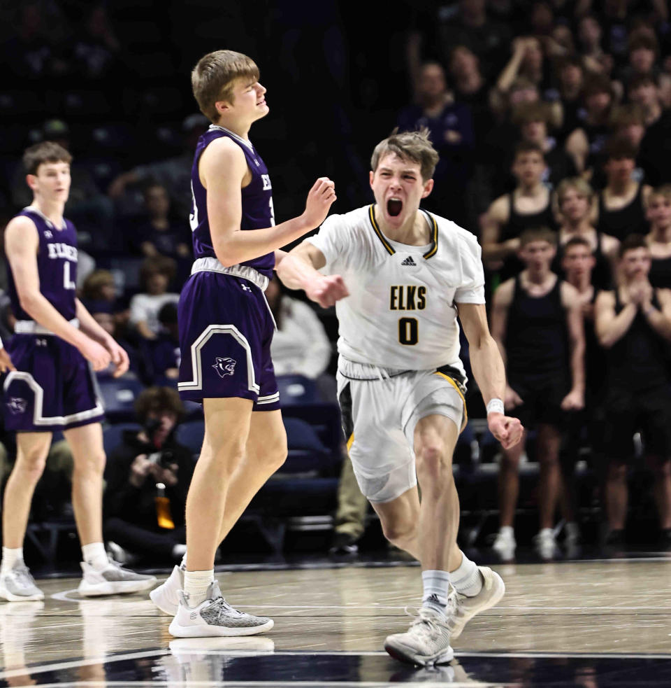 Centerville's Gabe Cupps, the 2022 Mr. Basketball, will be among the players participating in the Ohio High School Basketball Coaches Association’s All-Star games Friday night at Olentangy Liberty.