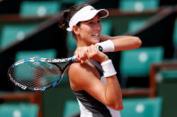 Tennis - French Open - Roland Garros, Paris, France - 29/5/17 Spain's Garbine Muguruza in action during her first round match against Italy's Francesca Schiavone Reuters / Gonzalo Fuentes