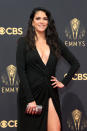 <p><em>Saturday Night Live </em>star Cecily Strong may joke around for a living on the small screen, but she's certainly not playing with us at the 2021 Emmys. Makeup artist <a href="https://www.instagram.com/theamyclarke/" rel="nofollow noopener" target="_blank" data-ylk="slk:Amy Clarke;elm:context_link;itc:0;sec:content-canvas" class="link ">Amy Clarke</a> gave the star soft glam accompanied by fluttery lashes, while hairstylist <a href="https://www.instagram.com/paulnortonhair/" rel="nofollow noopener" target="_blank" data-ylk="slk:Paul Norton;elm:context_link;itc:0;sec:content-canvas" class="link ">Paul Norton</a> created sultry waves with a deep side part. </p>