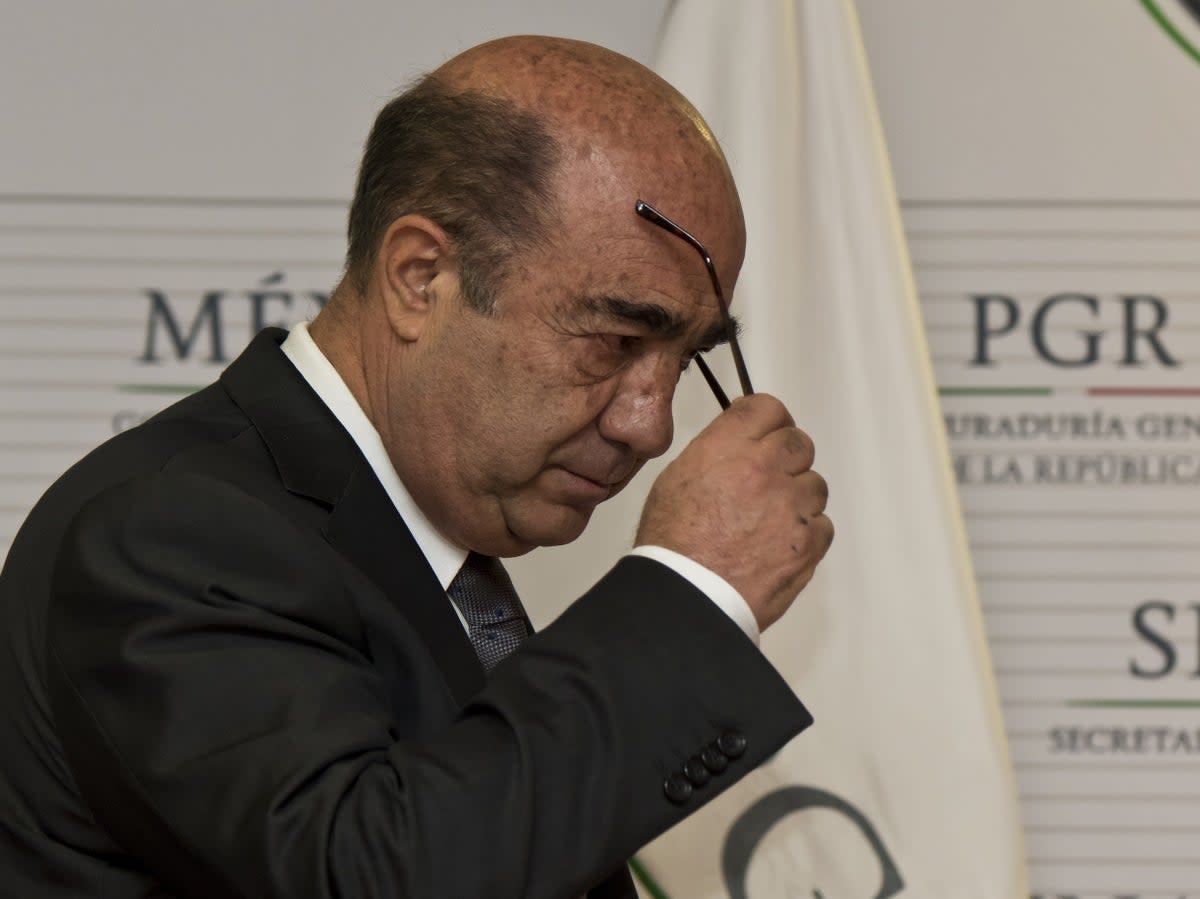 Mexico’s former attorney general Jesus Murillo Karam (AFP via Getty)