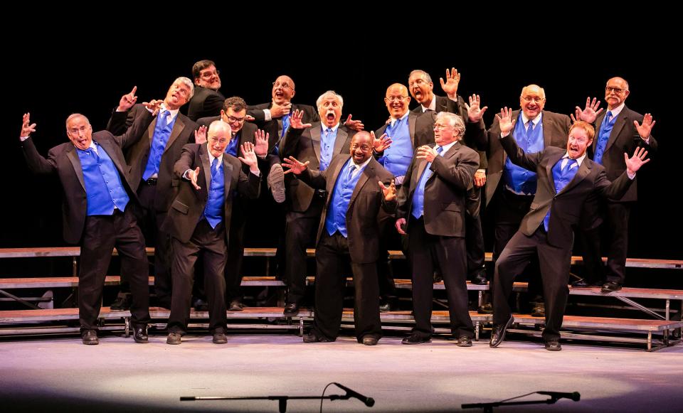 The Barbergators Chorus and Phabulous Phlegmtones Barbershop Quartet.