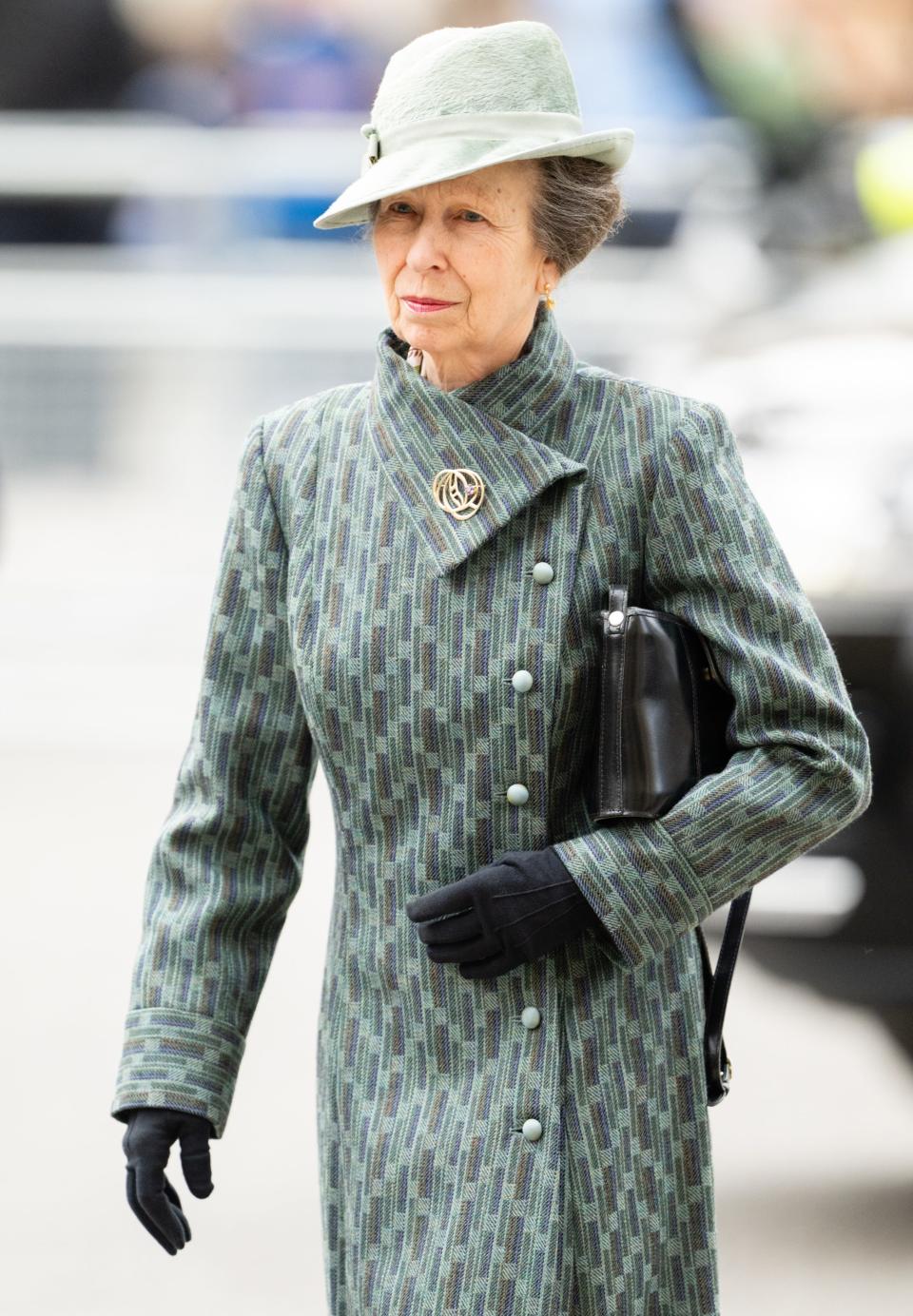 Princess Anne, the Princess Royal, attends the Commonwealth Day Service at Westminster Abbey on March 13, 2023, in London.