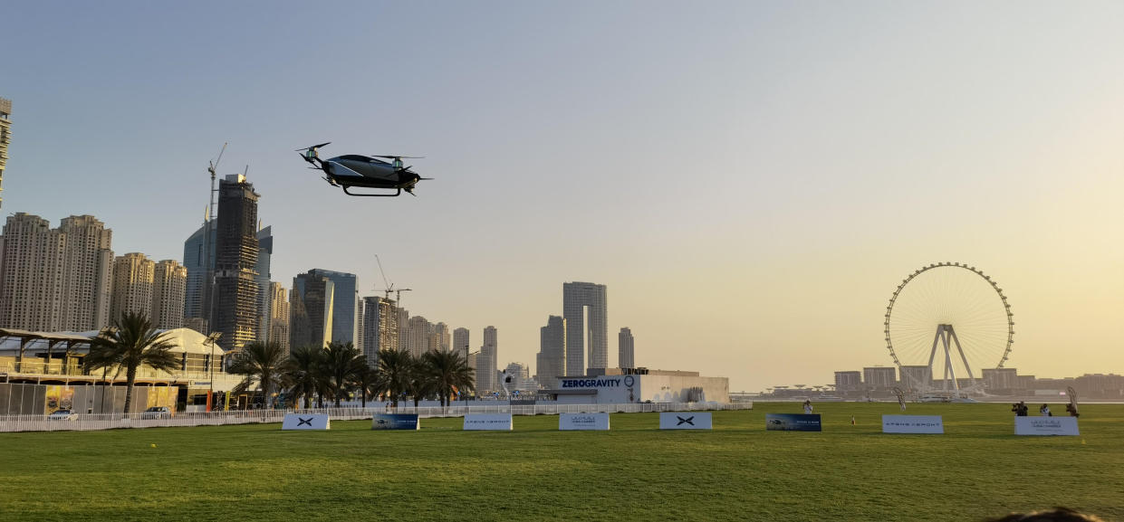 Flugauto X2 in Dubai (Bild: XPeng Motors)