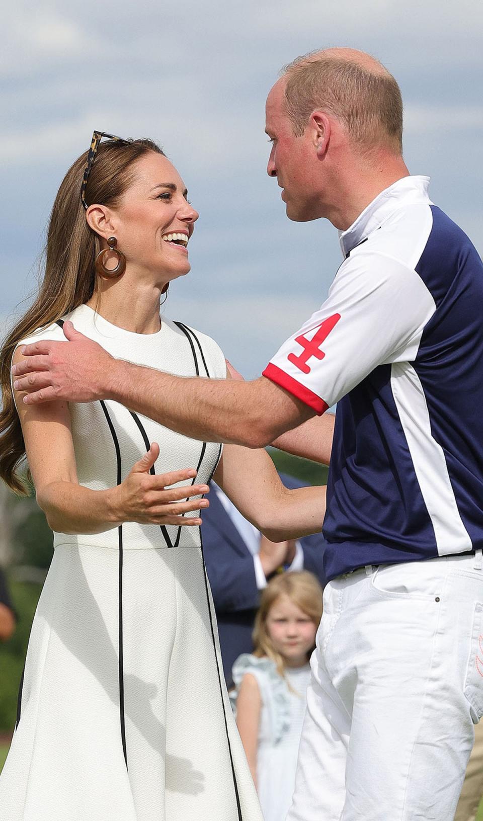 The Duke and Duchess of Cambridge at a polo match in July (Getty)