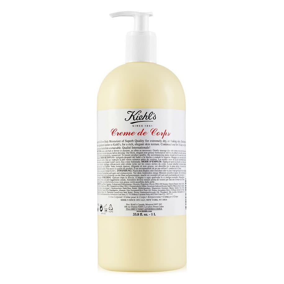 9) Kiehl's Since 1851 Creme de Corps Body Moisturizer