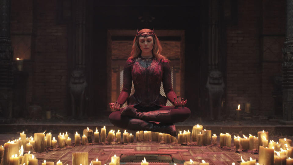 Elizabeth Olsen as Wanda Maximoff in Marvel Studios' DOCTOR STRANGE IN THE MULTIVERSE OF MADNESS.