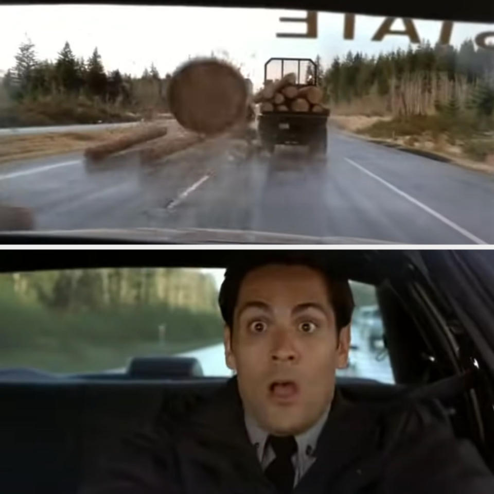 Screenshot from "Final Destination 2"