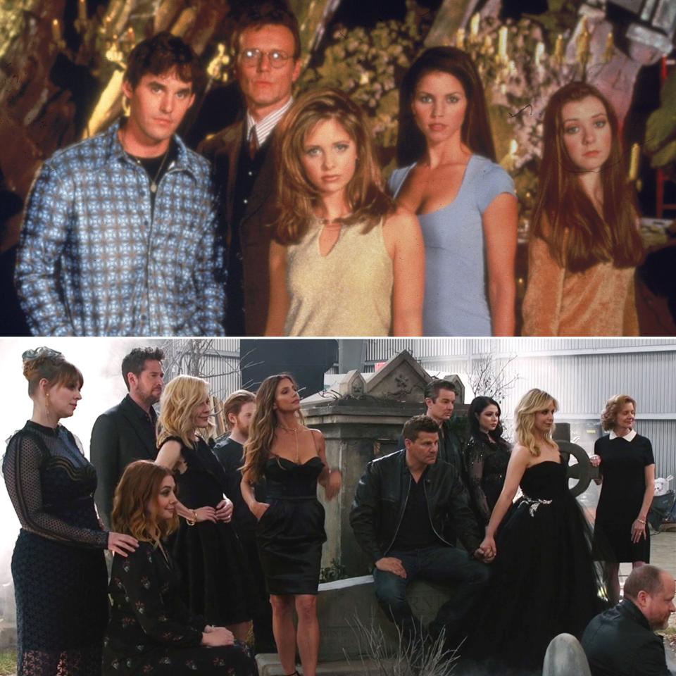 THE CAST OF BUFFY THE VAMPIRE SLAYER