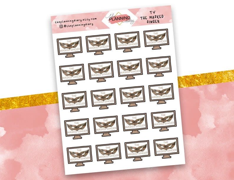 9) Planner Stickers