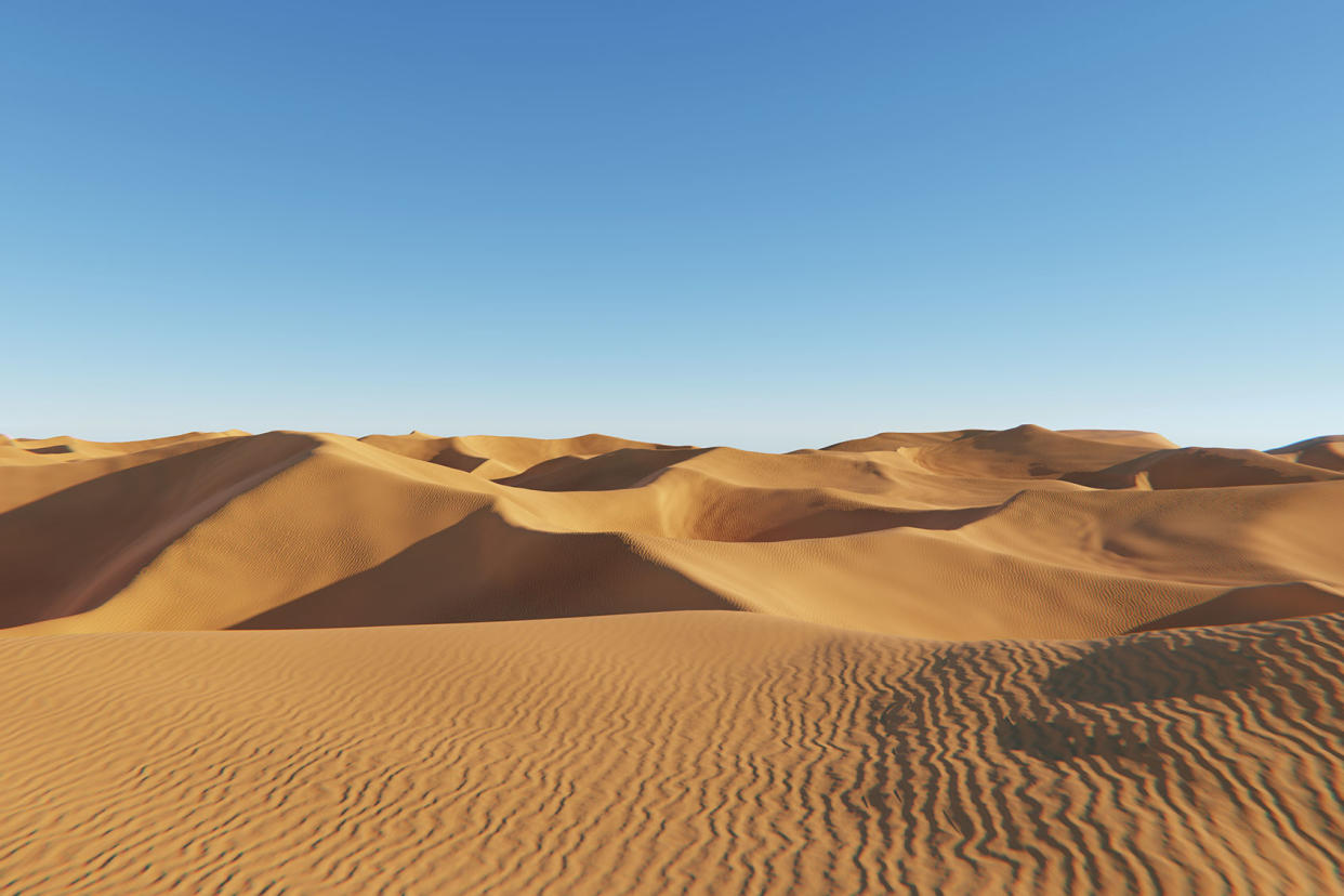 Desert sand dunes Getty Images/MASTER