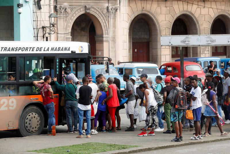 FILE PHOTO: Cuba to implement five-fold hike in price of 94-octane gasoline