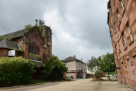 A church in the area has been abandoned (Picture: SWNS)