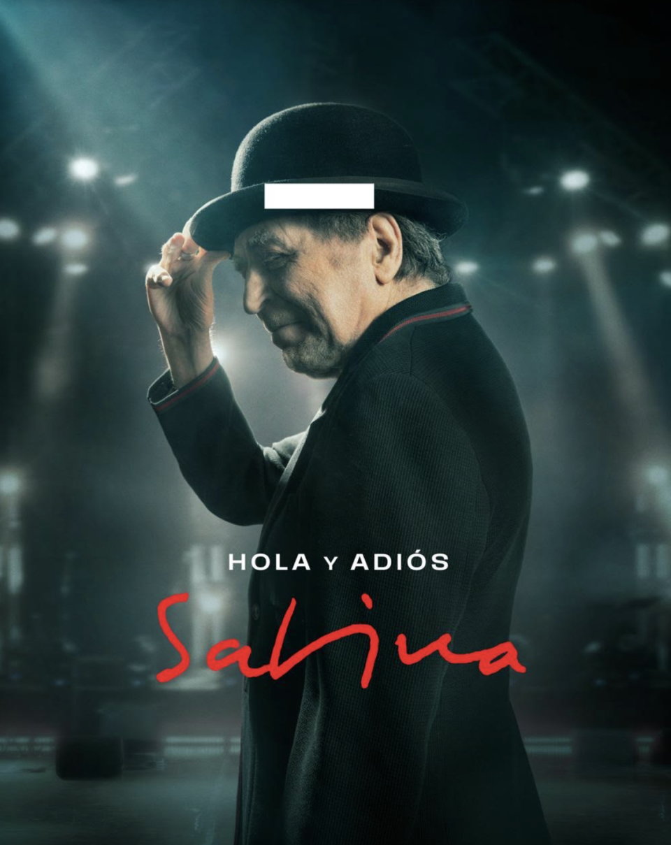 El legendario cantautor español Joaquín Sabina anuncia que el año entrante comenzará  una inolvidable gira de despedida por Estados Unidos que ha llamado Hola y Adiós. 